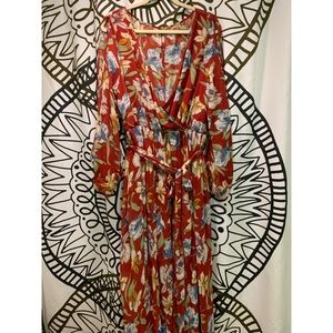 Forever 21 Plus Floral Maxi Dress